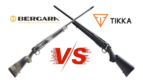 Pricewise, the Bergara BMR is in the same realm as Tikkas T1x and has the advantage of coming with multiple magazines and the 30-MOA optic rail. . Bergara bmr 22 vs tikka t1x